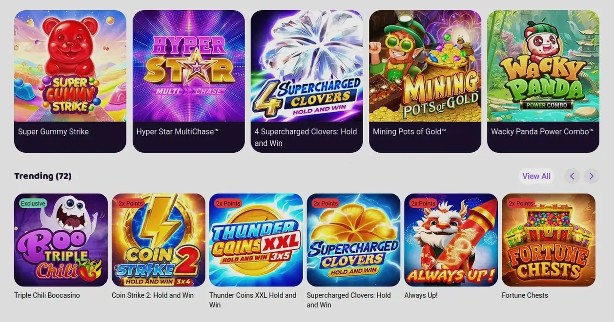 Powerup Casino Bonus Angebote Übersicht